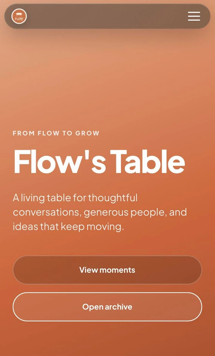 Flow's Table community moment from 09 Jun 2026